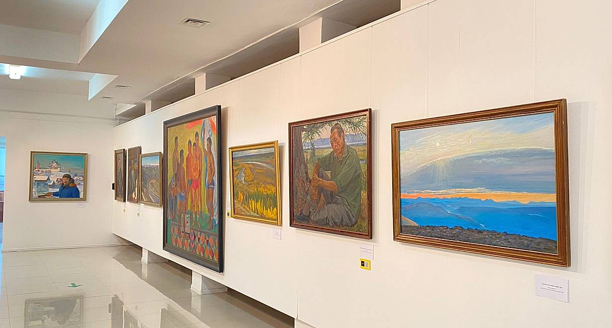 Экспозиция Картинной галереи академика А. Осипова