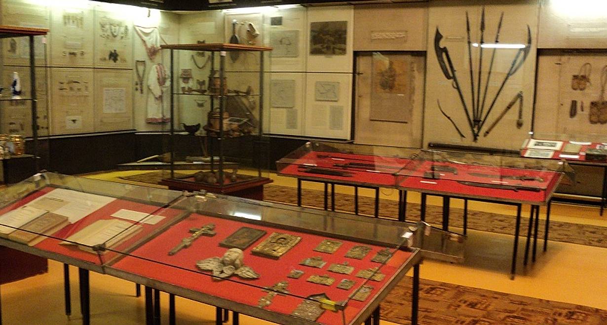 Посещение экспозиции краеведческого музея