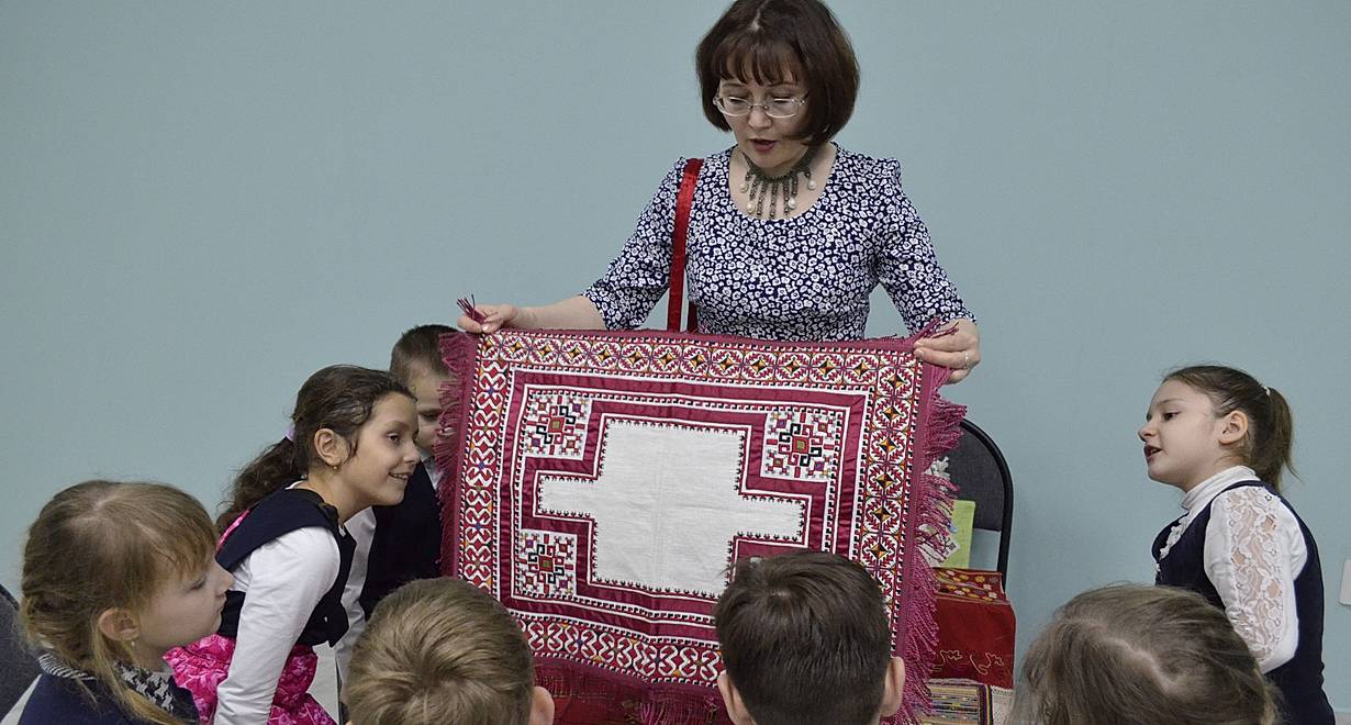 Интерактивное занятие «Язык чувашской народной рубахи»