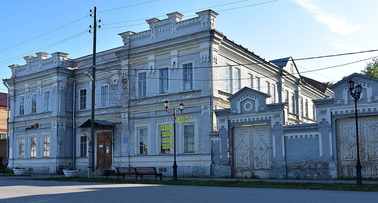 Выставочный зал Чердынского краеведческого музея